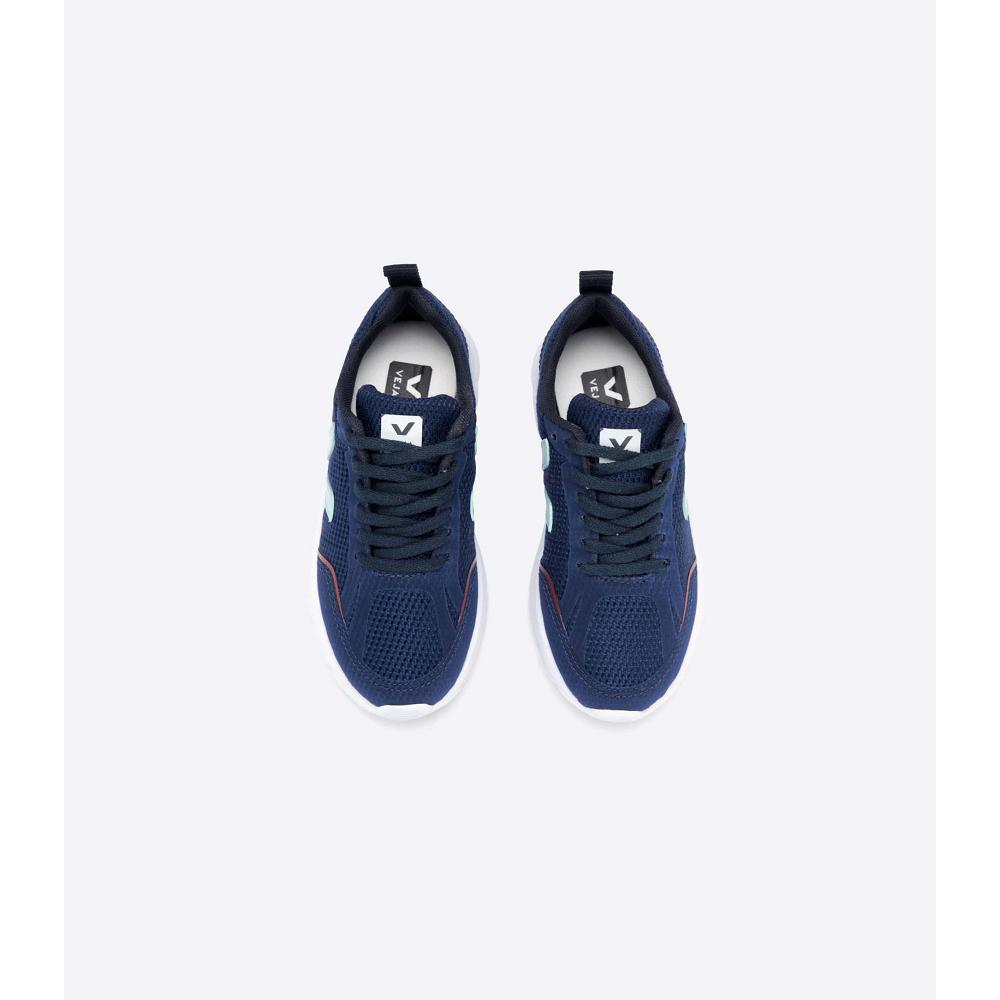 Navy Kids' Veja CANARY B-MESH NAUTICO Shoes | AU 766QMA